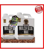 Max Mulch Stabilizer 64oz Double Bottles – Non-Toxic and Durable Adhesive - $63.35