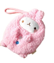 Molang Cosmetic Makeup Pen Strap Pouch Bag Case (Pink) image 8