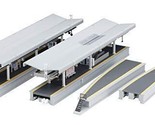 KATO N Gauge Suburban Platform DX Island Type Set 23-160 Railway Model S... - £44.47 GBP