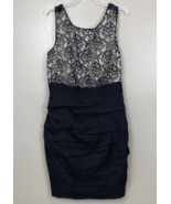 NWT Express Women&#39;s Black Lace Chest Dress SZ 0 - £18.47 GBP