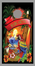 Margarita Corn Hole Black Board Decal Wrap - $29.95+