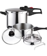 Magefesa® Practika Plus Complete Super Fast Pressure Cooker, 4 and 6... - $882.28 CAD