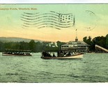Hampton Ponds Postcard Westfield Massachusetts 1911 - $10.89