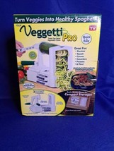 New Open Box Veggetti Pro Tabletop Spiral Vegetable Cutter includes Manual  - £18.63 GBP
