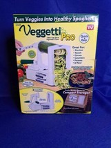 New Open Box Veggetti Pro Tabletop Spiral Vegetable Cutter includes Manual  - £18.37 GBP