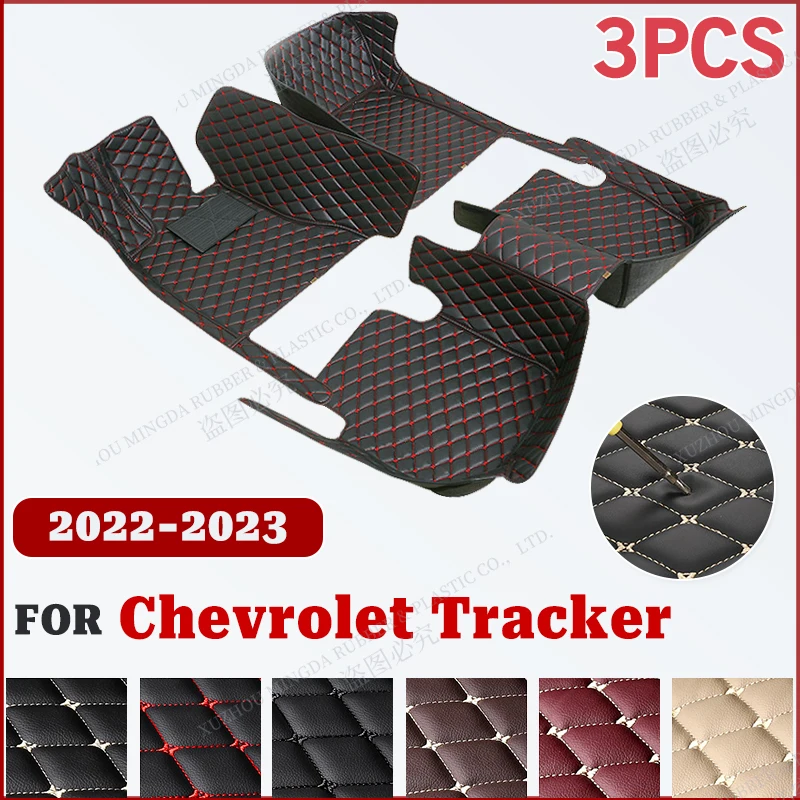 Car Floor Mats For Chevrolet Tracker 2022 2023 Custom Auto Foot Pads Automobile - $103.60