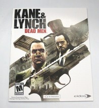 Kane &amp; Lynch Dead Men Instruction Original Manual Booklet - $2.99