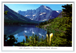 Lake Josephine at Glacier National Park in Montana Mt Gould Postcard Unposted - £3.90 GBP