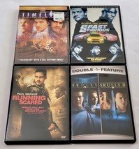 Timeline (Sealed), Running Scared, Skulls / Skulls 2 &amp; 2 Fast 2 Furious DVD - £11.56 GBP