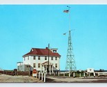 Race Point Coast Guard Station Cape Cod Massachusetts MA UNP Chrome Post... - $3.91