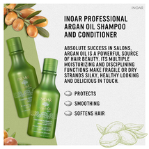  INOAR  Argan Oil Shampoo and Conditioner Duo (2 X 8.4 fl oz) image 2