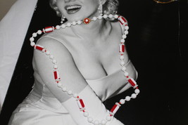 Miriam Haskell Red and White Milk Glass Necklace Signed and 28 Inches Re... - $325.00
