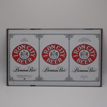 Iron City Pittsburgh Unrolled 12oz Beer Can Flat Sheet Magnetic - £19.75 GBP