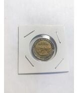 2010 Argentina 1 Peso Glaciar Perito Anniversary 23mm BI-METAL coins Rare - $5.92 CAD