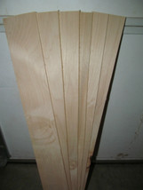 16 Thin Sanded Kiln Dried Basswood 12&quot; X 3&quot; X 1/8&quot; Lumber Wood Scroll Saw - £21.65 GBP