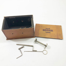 Vintage Kodak Wood Film Tank  6.5x4x4 inches - £31.00 GBP