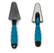 Triangle Slicker Brush for Dog Grooming Ergonomic Easy Use Mat Tangle Re... - £13.84 GBP