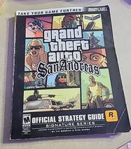 Grand Theft Auto San Andreas PS2 Strategy Guide W/ Poster Map Nice - $14.89