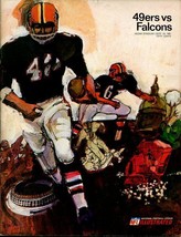 San Francisco 49ERS Vs Atlanta Falcons 9/24/1967-PGM Vg - £43.75 GBP