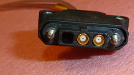 New 1PC Nicomatic NCM0438 Ic Connectors + Wire Rfm 10MHZ Coaxial Harns Mil Spec - $25.00