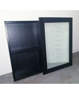 Glamour Collection Medicine Cabinet with side Drawer - BLACK - PICK UP I... - €85,01 EUR