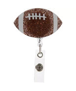 Brother Sister Design Studio Glitter Football Retractable Badge Reel - €16,02 EUR