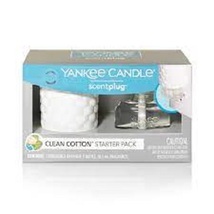 Yankee Candle Clean Cotton Scentplug Starter Pack - Bulb &amp; Diffuser - $23.50