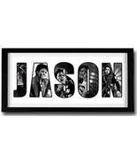 MICHAEL JACKSON Personalised Name Print Art - High Quality Frame Included - £28.78 GBP