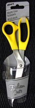 Allary 8.5" Multi Use Scissors Fashion Cuts Yellow Limited Edition M212.51 - $3.77