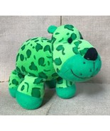 Pier 1 Imports Plush Green Cheetah Stuffed Animal Toy Novelty - £6.25 GBP