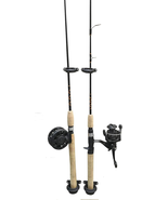 (Set of 2) Fishing Wall Rod Holders/Fishing Rod Storage -Black - €15,30 EUR
