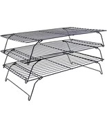 3-Tier Stackable Cooling Rack 15.75&quot;x10&quot; Collapsible Oven Safe BPA-Free - $16.82
