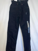 MSRP $50 Cotton-On Black Straight Leg Jeans Size 0 (STAINED) - £10.34 GBP