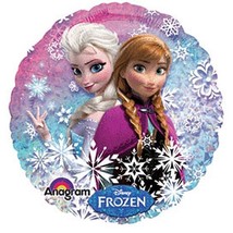 Disney Frozen Balloon Party Elsa Anna 18" One (1) Double Sided Mylar - $5.63