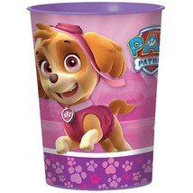 Paw Patrol Girls Birthday Party Keepsake Stadium Collectors Cup 1 Per Pk... - $3.25
