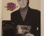 Elvis Presley The Elvis Collection Trading Card Elvis Holding Plaques #538 - $1.97