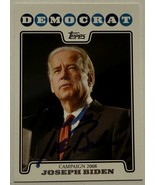 Joe Biden Signed Autographed Campaign 2008 Topps Trading Card - $205.56 CAD