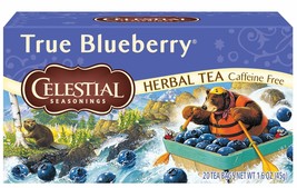 Celestial Seasonings, True Blueberry Herb Tea, 20 ct - £8.01 GBP