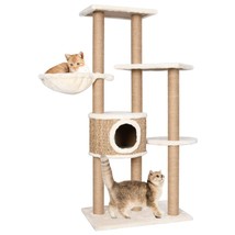 Cat Tree with Scratching Post 126cm Seagrass - £76.85 GBP
