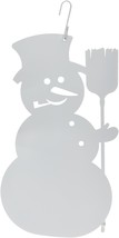 18 Inch Snowman Hanging Silhouette WHITE - $38.95