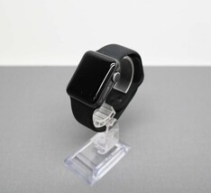 Apple Watch Series 3 38mm Space Gray Aluminum with Black Sport Band MTF02LL/A image 3