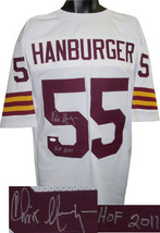Chris Hanburger signed White TB Custom Stitched Pro Style Football Jerse... - £92.67 GBP