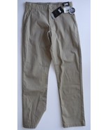 Lee Mens Active Stretch 28x30 Slim Straight Pants Khaki Motion Flex Wais... - $25.40 CAD
