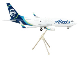 Boeing 737-700BDSF Commercial Aircraft &quot;Alaska Air Cargo&quot; White with Blue Tail &quot; - $117.91