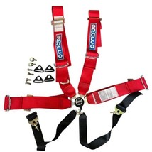 Sparco x Sablet 4 Point Racing Harness Red USED Condition - $79.15