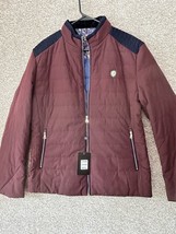 Barabas Men’s Bordeaux Full Zip Puffer Jacket Size XL - $94.99