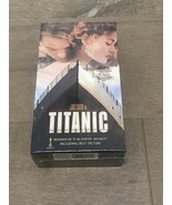 Titanic (On 2 VHS Tapes) Leonardo DiCaprio Kate Winslet New Sealed - $19.20 CAD