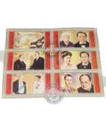 Sharjah UAE Stamps Collection Prominent Persons  Winston Churchill Set of 6 - $746.94 MXN