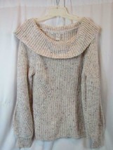 NWT American Rag Cowl Neck LS Sz Small Multispeck and Oatmeal Org $59.50 - £18.90 GBP