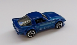 Hot Wheels Mazda RX-7 (1st Generation) Die Cast Car Blue with IMSA GTU T... - $3.95